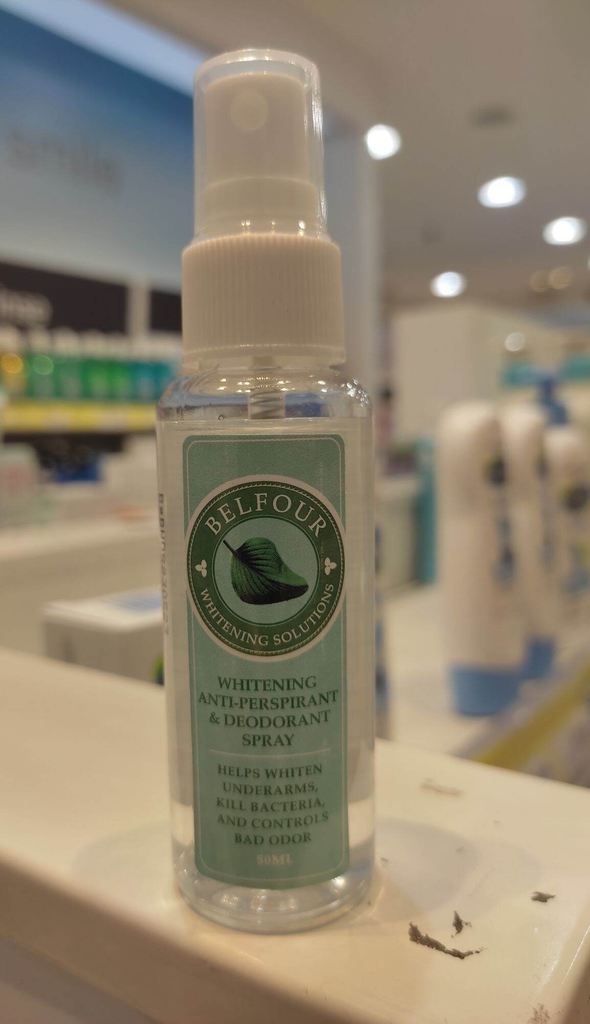 BELFOUR Whitening Antiperspirant Deo Spray 50ml Lazada PH