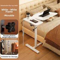 XIYIN | Sit-Stand Adjustable Folding Bedside Table