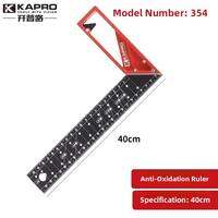 Kapro | Stainless Steel 90 Degree Measuring Angle Ruler