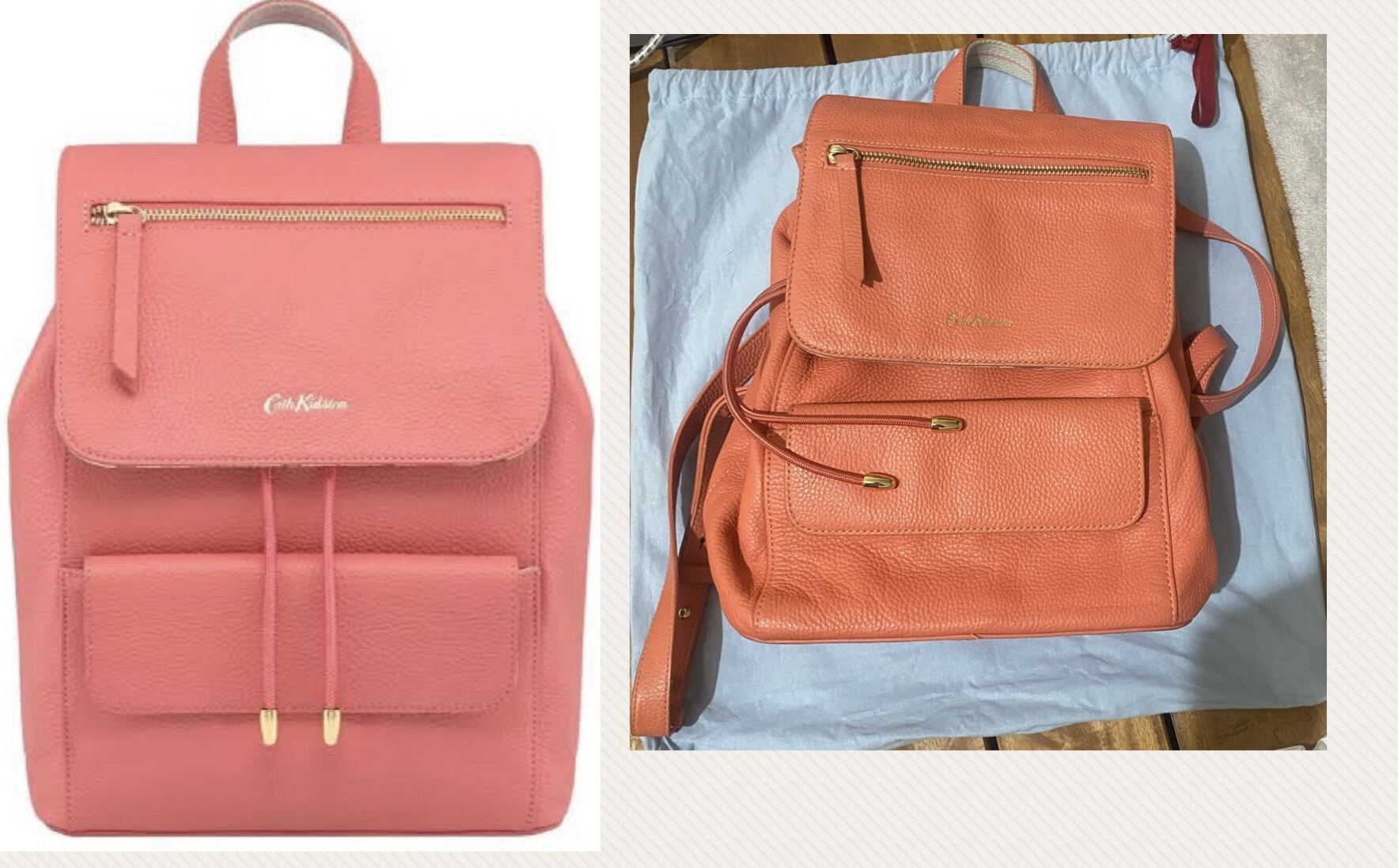 Cath kidston shop barton leather backpack