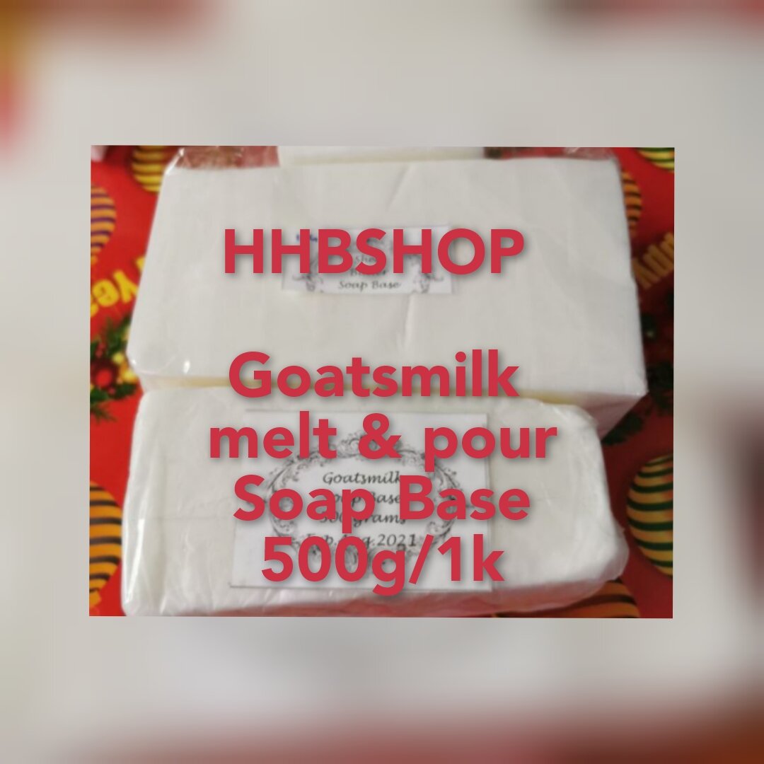 Goatsmilk melt & pour soap base