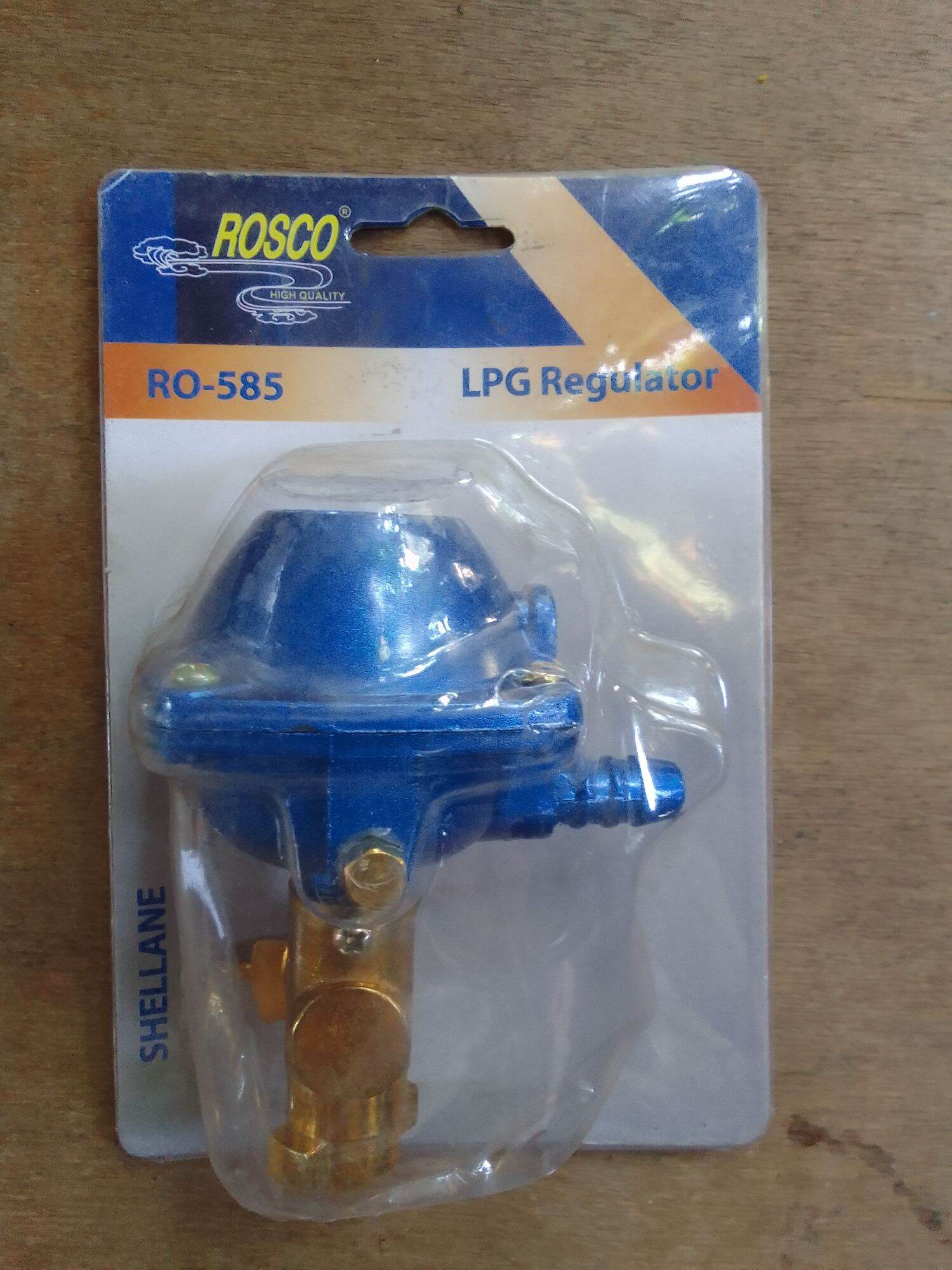 ROSCO GASUL/SHELLANE LPG REGULATOR SNAP ON, LOCK, WITH ANTIEXPLODE
