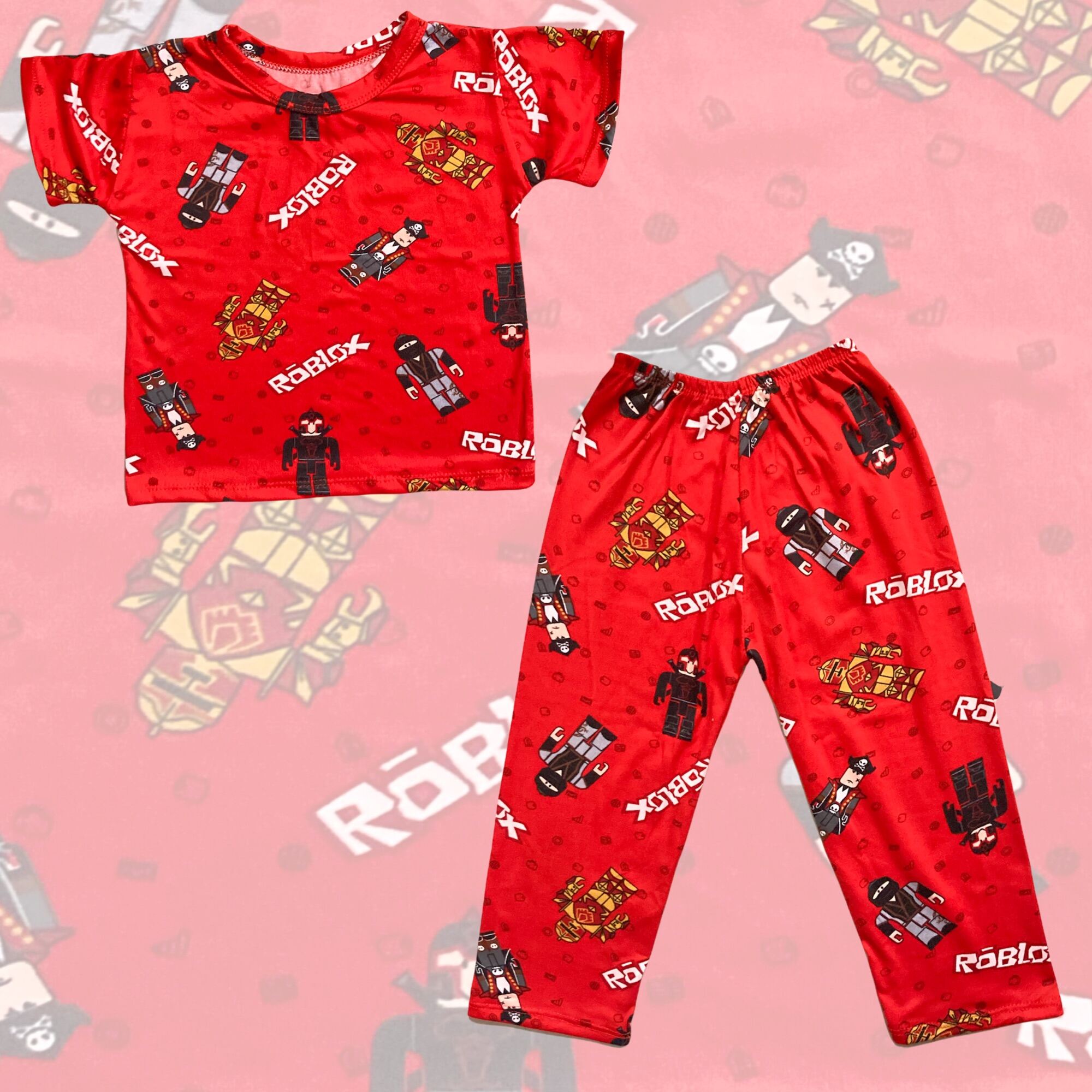 New Roblox - Terno T-shirt and Pajamas Only ₱109.00! #kids terno