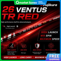 Fujikura | 26 Ventus Tr Red Driver Shaft Golfpride Grip Sleeve Fitting Pro V1