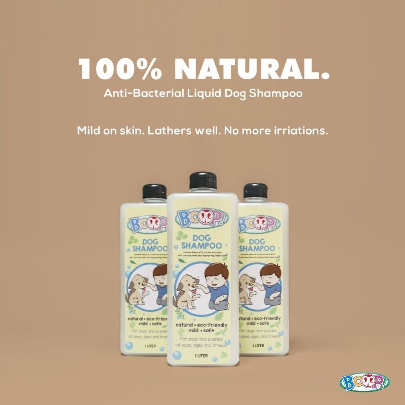 Boop Eco Friendly Dog Shampoo 500ML Lazada PH
