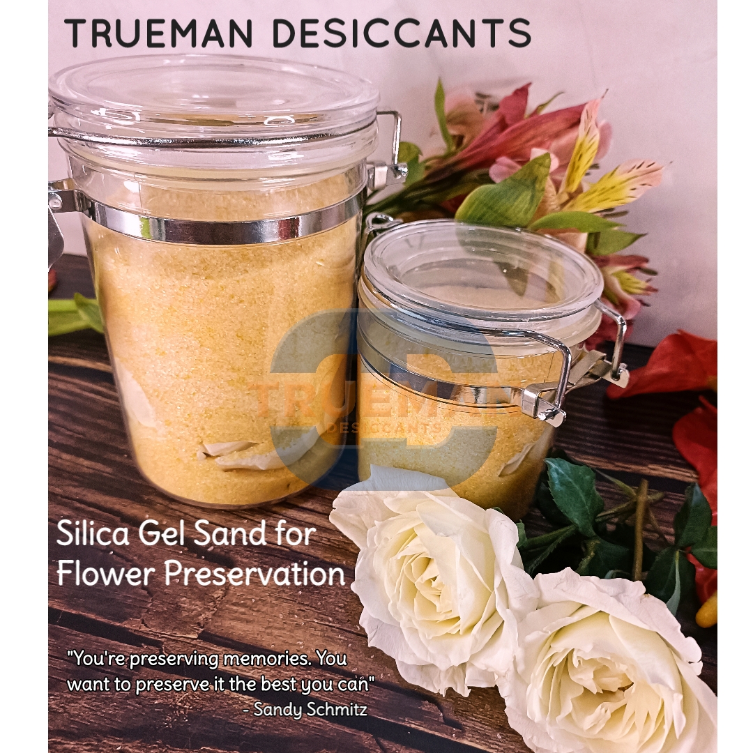 Silica Sand Flower preservation Kit, Fine Silica gel, Dried flowers, BC64736
