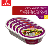 Vifon Vietnamese ″Pho″ Instant Rice Noodles - Vegetarian 70g | 3 pcs 5pcs
