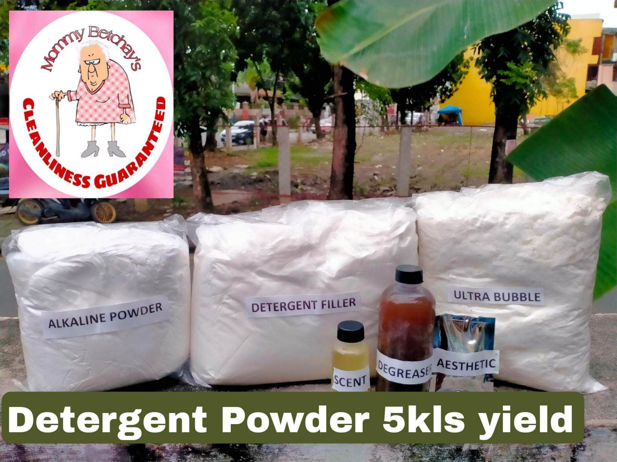 Detergent Powder kit 5kilos yield Lazada PH