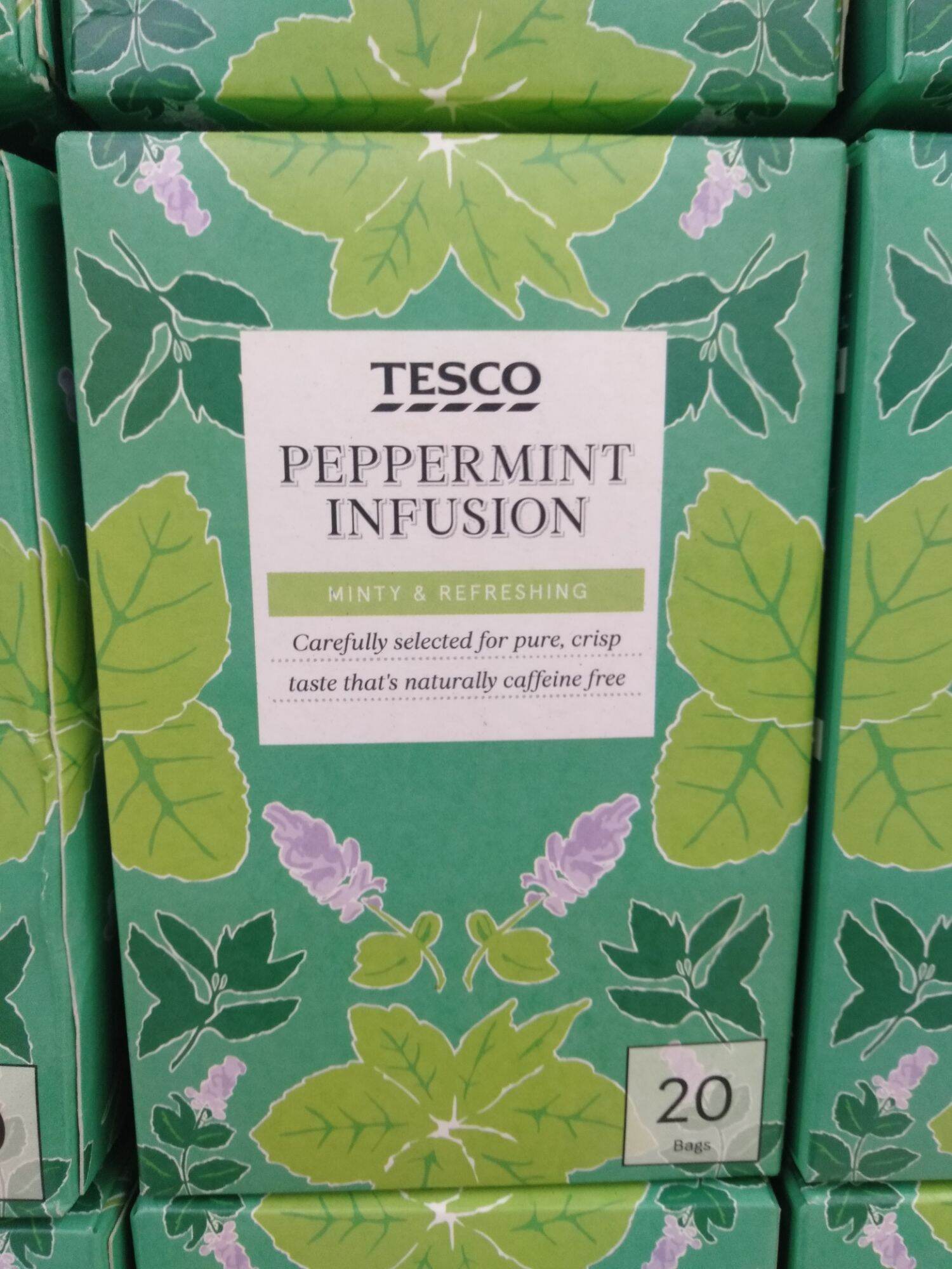 tesco peppermint infusion