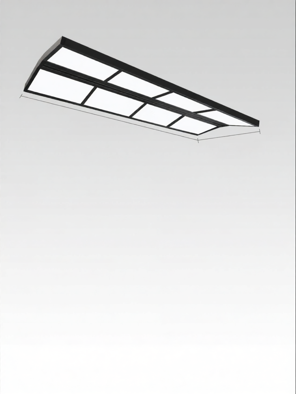 WANLIYANG | Anti-glare High Brightness Energy-saving Shadowless Billiard Led Light 4 Pieces