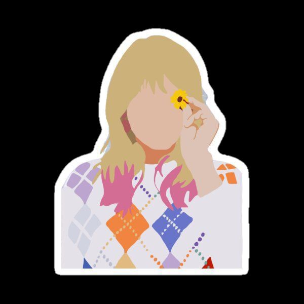 Lover Taylor Swift Laminated VINYL Sticker Waterproof And Scratchproof, Ara's Library