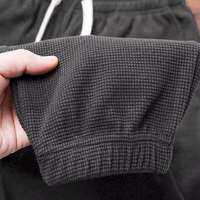 MONLEYTA | Waffle Texture Comfortable Loose 3/4 Length Tapered Pants Thin