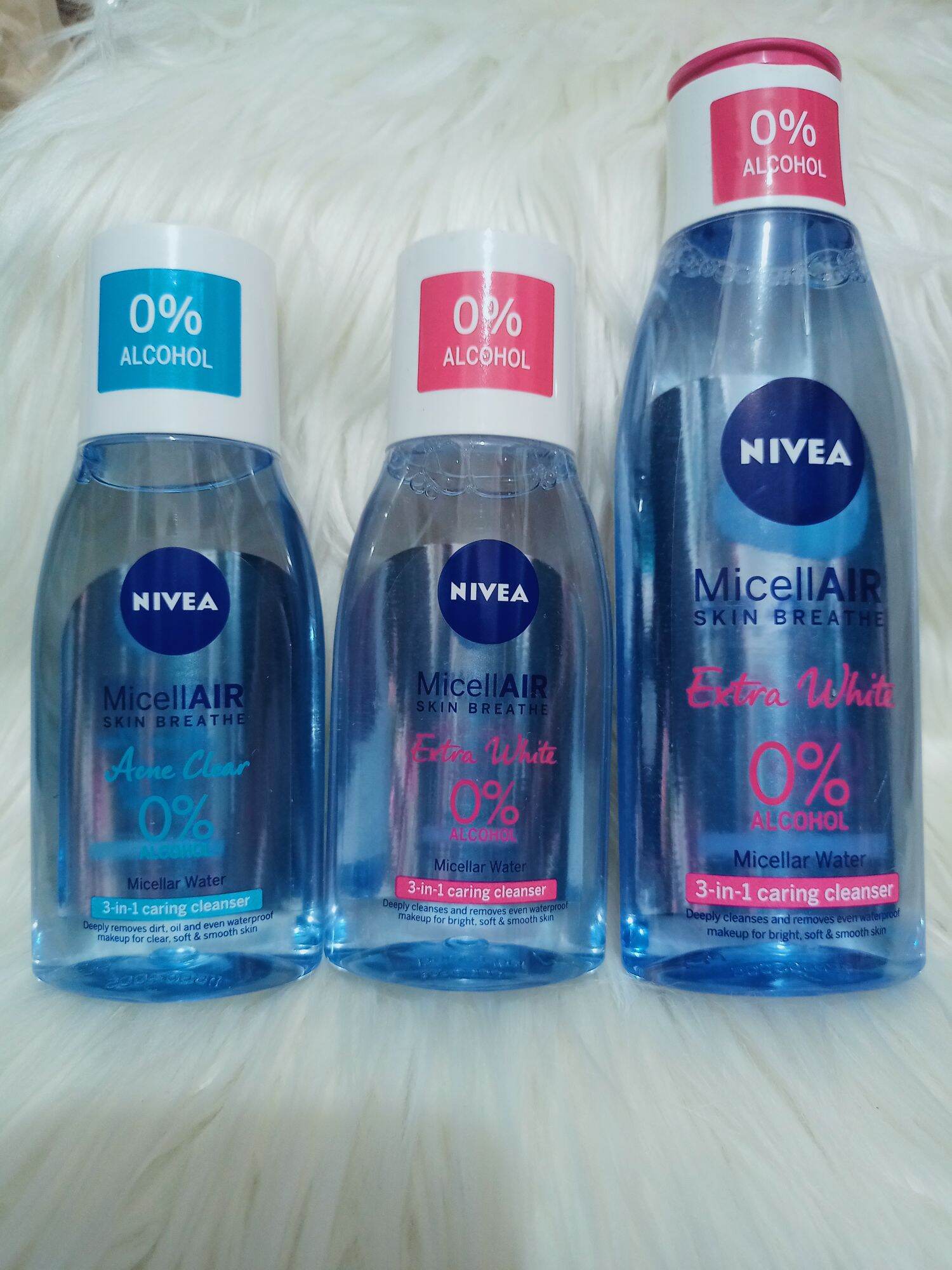 Nivea Micellair water skin breath 3in1 cleansing