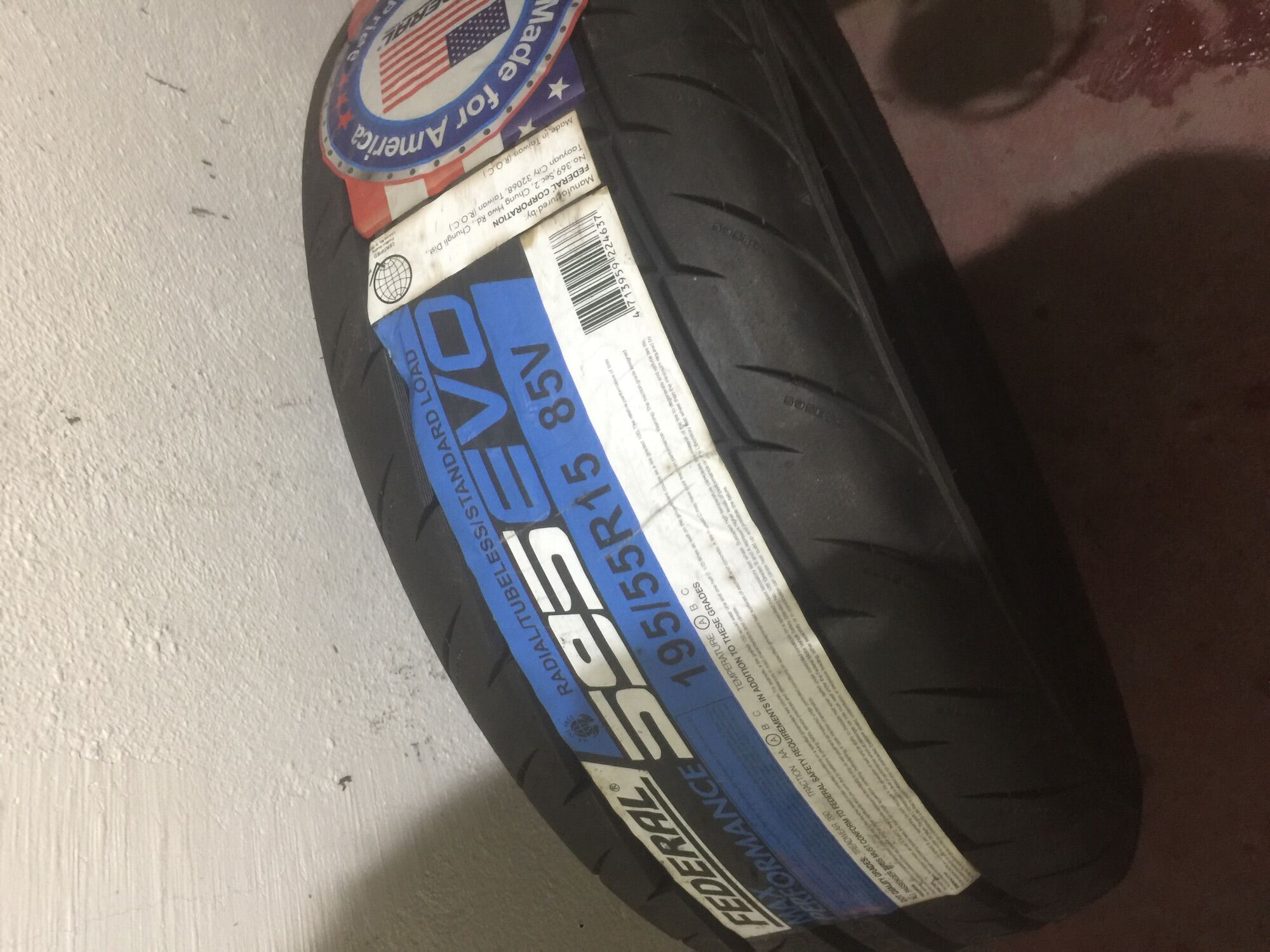 Federal 595 EVO 195/55R15