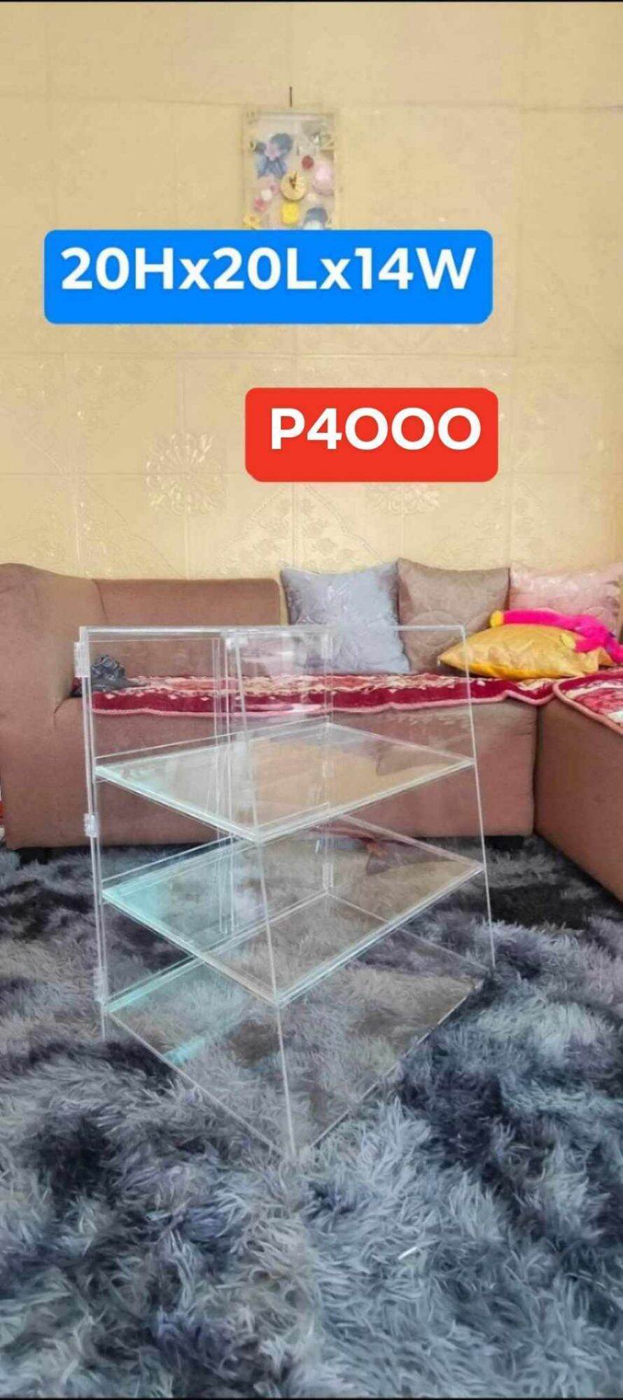 ACRYLIC PASTRY BOX ( BOX & SLANTED TYPE) | Lazada PH