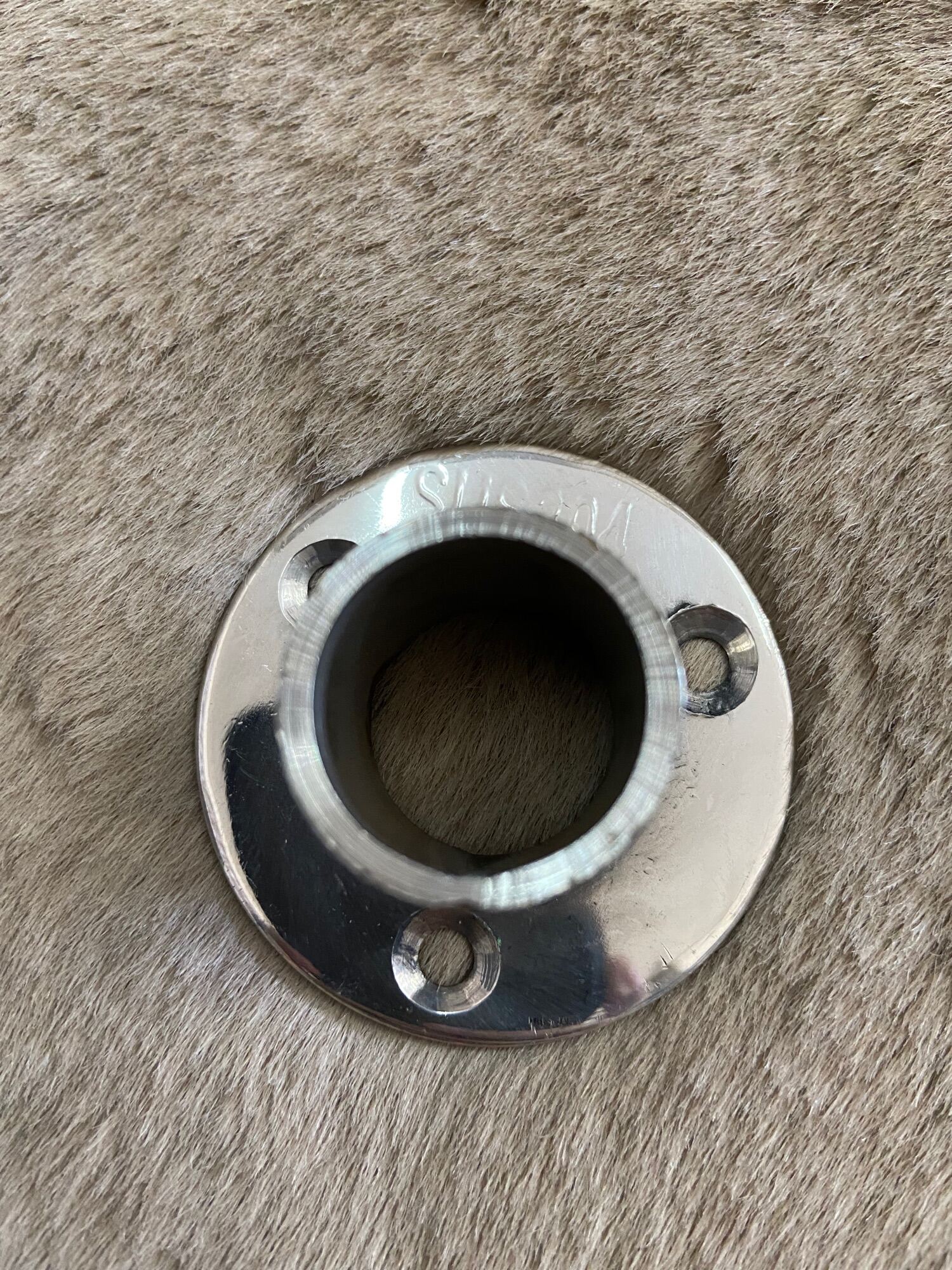 3/4 Round escutcheon end post stainless 304 Lazada PH