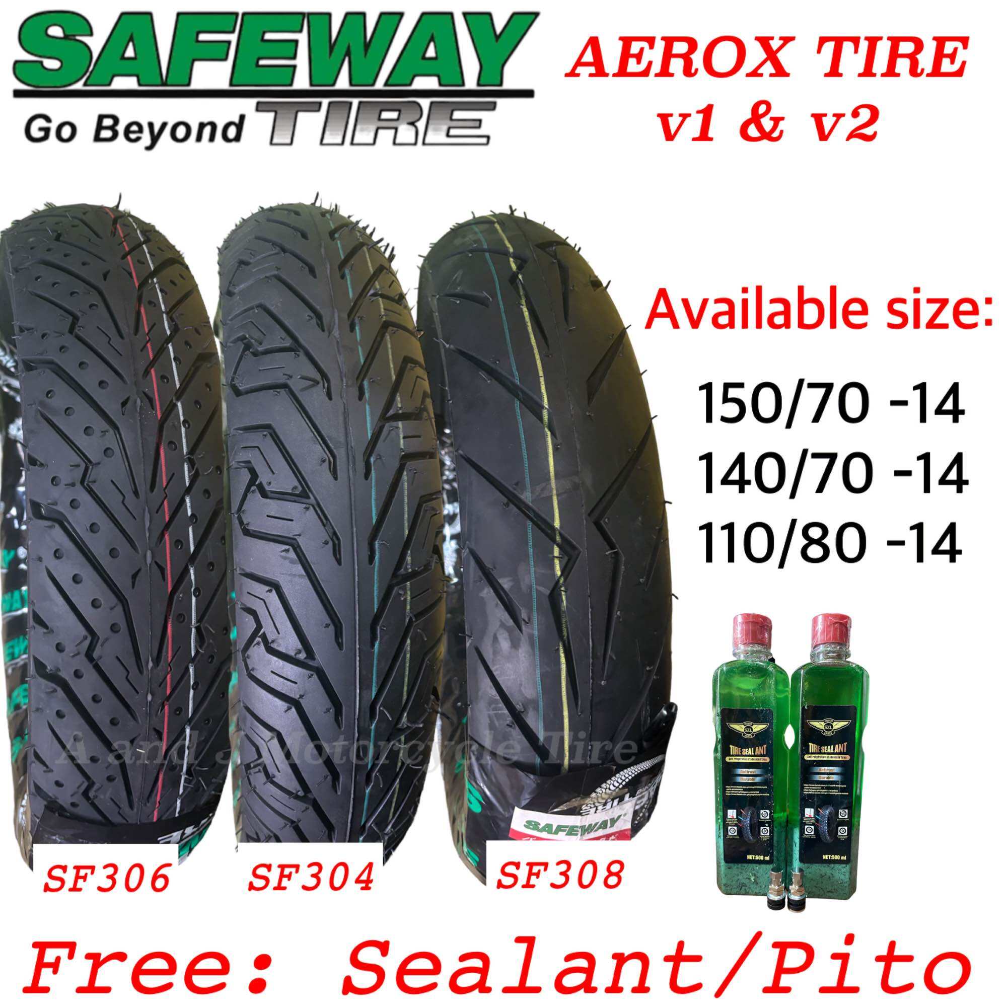 SAFEWAY Tire SIZE 14" AEROX