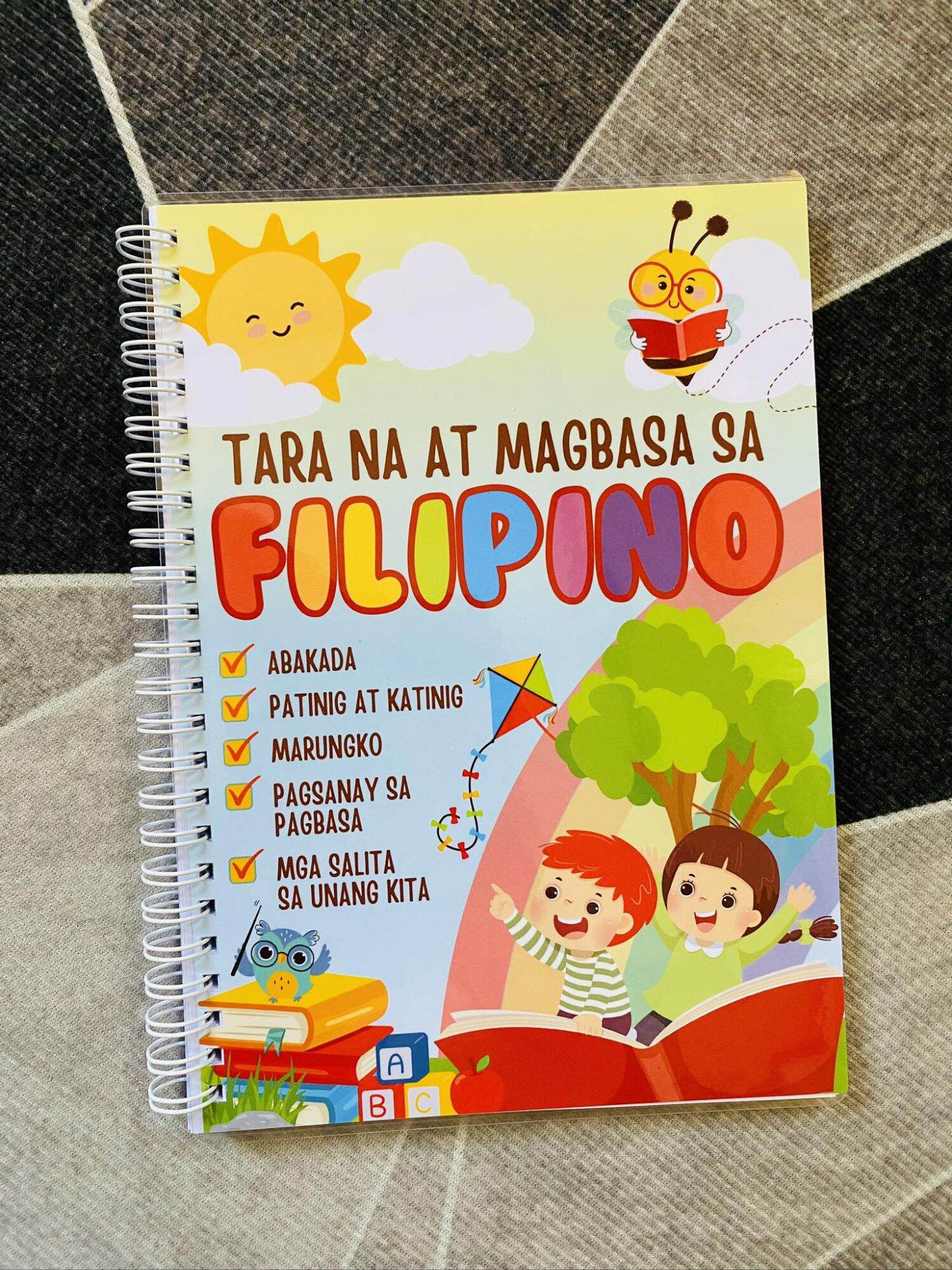 Tara na at Magbasa Filipino Reading Book (Marungko, Abakada, etc.). 