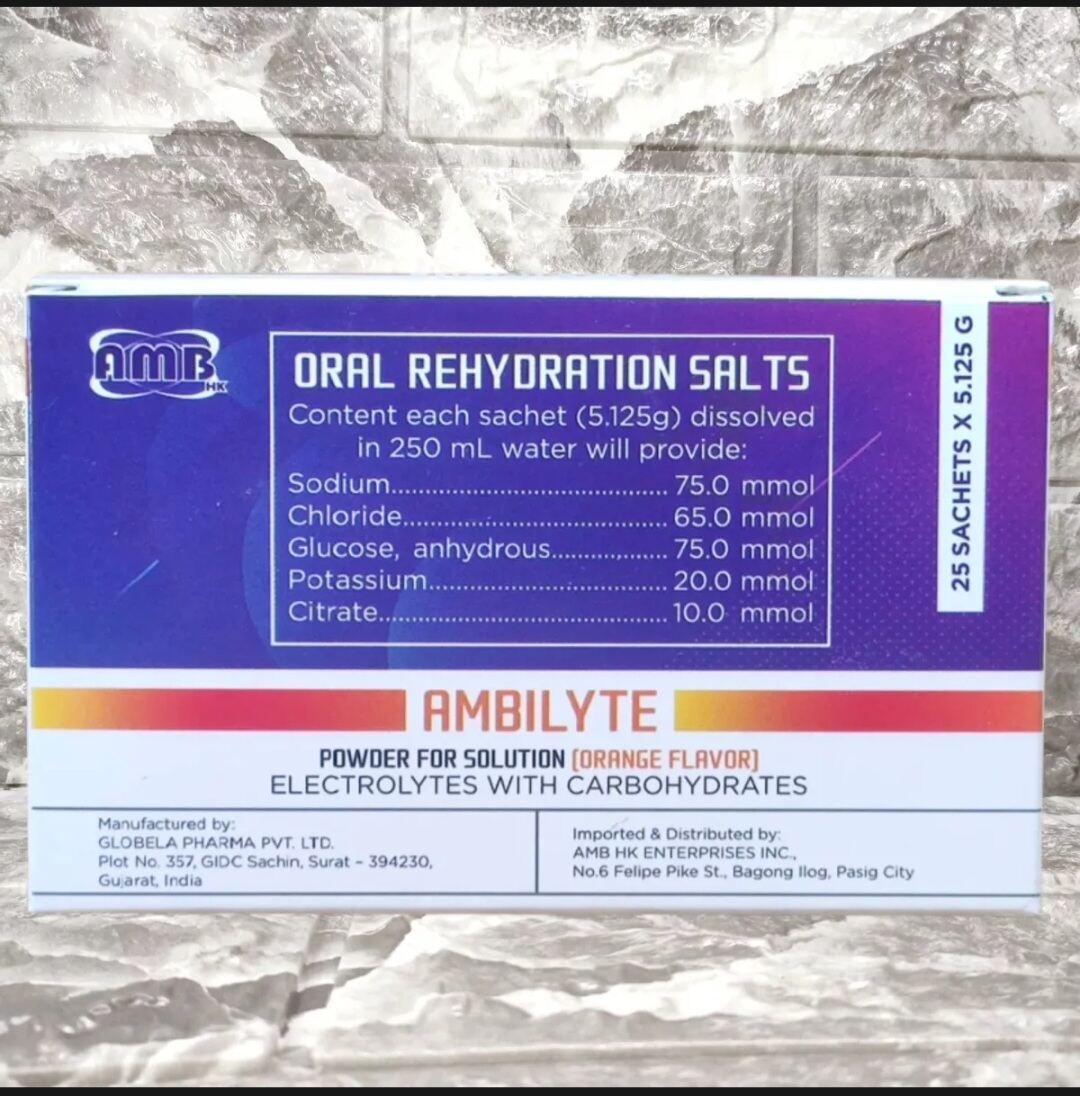 ORAL REHYDRATION SALTS  25 Sachets × 5.125 G