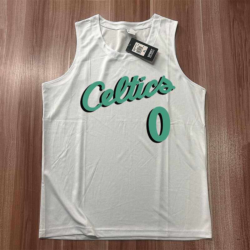 NANZAN 2022-23 City Edition NBA BOSTON CELTICS Jaylen Brown Sublimation  Premium Jersey