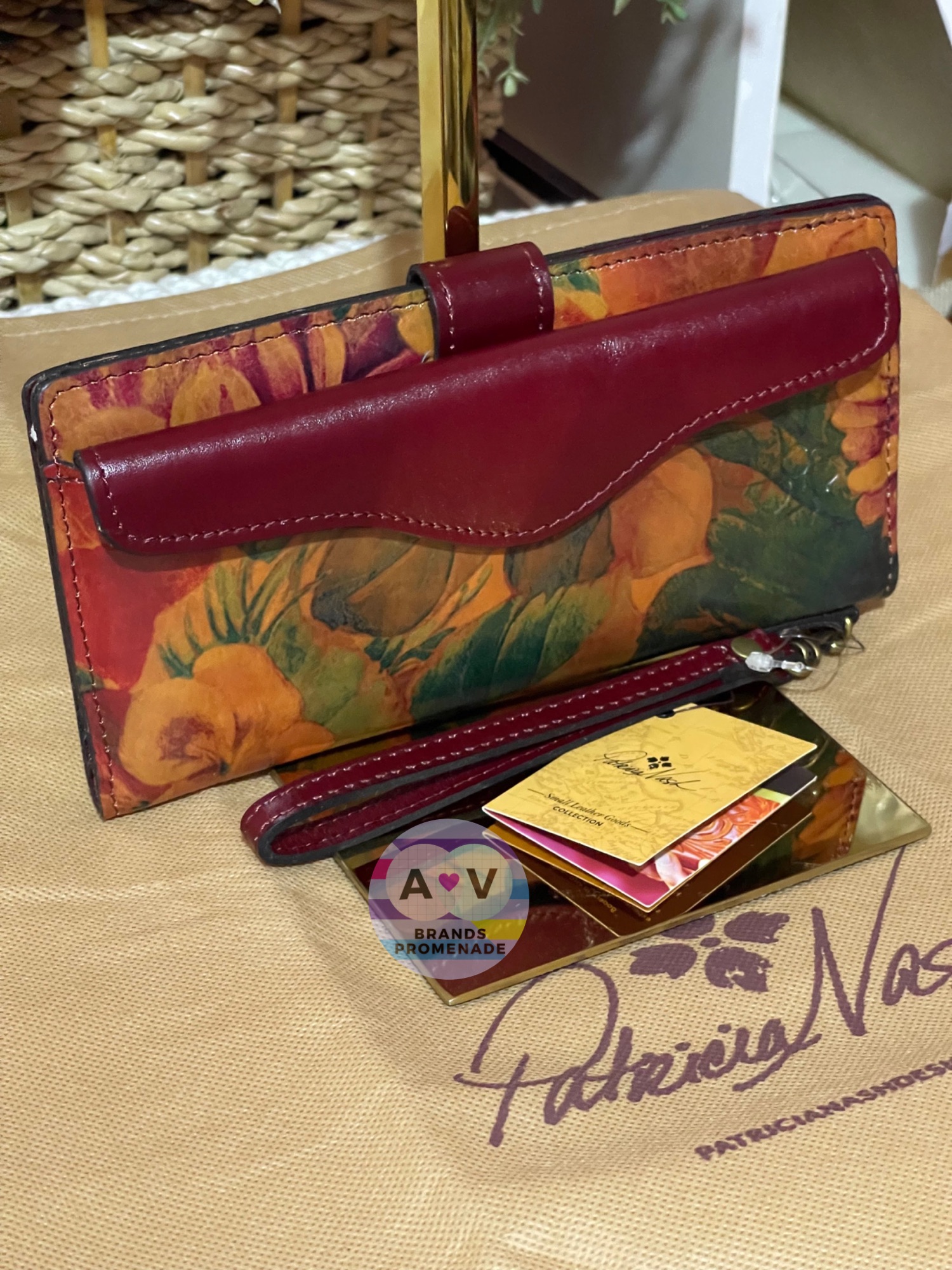 Original Michael Kors Saffiano Leather 3-in-1 Crossbody Wallet Card Case I  AV Brands Promenade