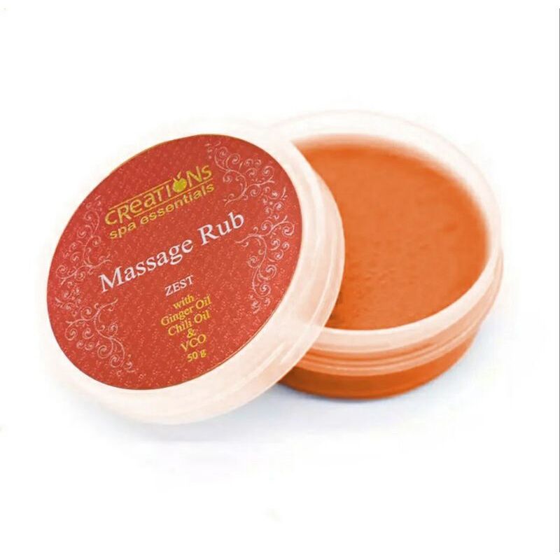 ORIGINAL CREATIONS SPA ESSENTIALS 50g MASSAGE / PAIN RELIEF RUB