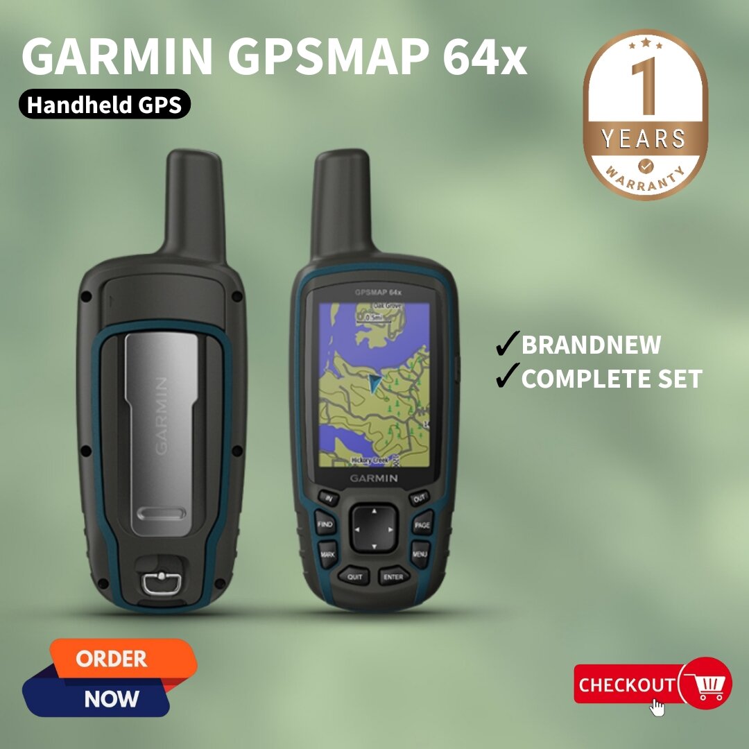 GARMIN GPSMAP 64x Handheld GPS with 1 year warranty Lazada PH