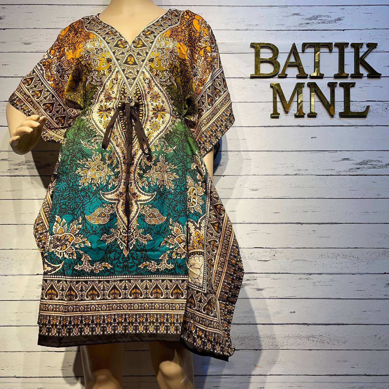 shopee bohemian dress Mini Kaftan with Batik Pattern - Women's Clothing > Dresses Hannah Brown's Dress At DenimSaleJan26 Size:30/30 Full Profile Type