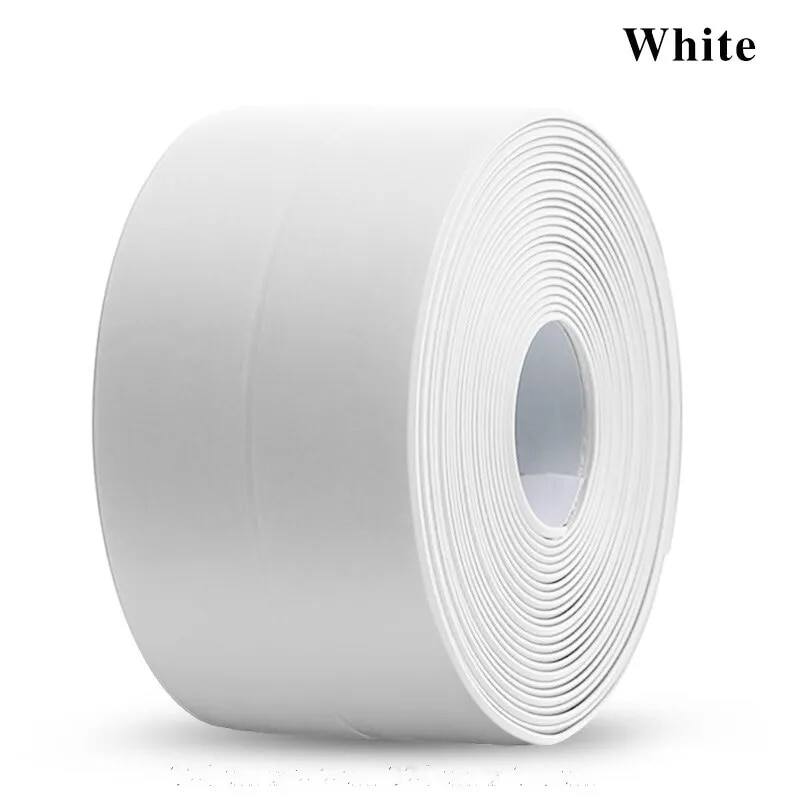 Shower Bath Sealing Tape Strips PVC Self Adhesive Waterproof Wall ...