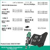 Wera | Multifunctional Screwdriver Bits Set