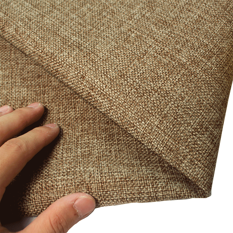 JINTU | Brown Cotton and Linen Sofa Material