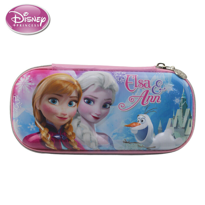 Disney Pencil Case Frozen Student Pencil Case Simple Large Capacity Pencil Case Stationery Box