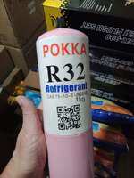 R32 Refrigerant Freon 800g (Pokka Brand) in can for Car Aircon or Refrigerator
