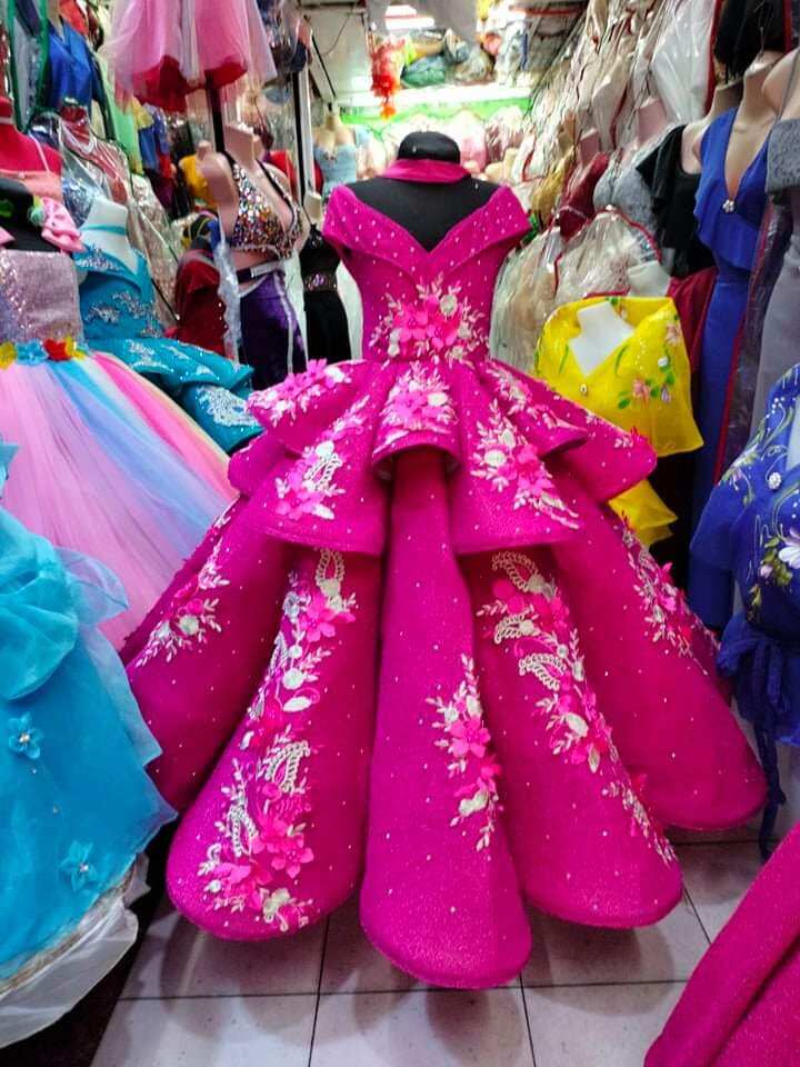 2layer gown for 7th birthday candy crush cloth Lazada PH