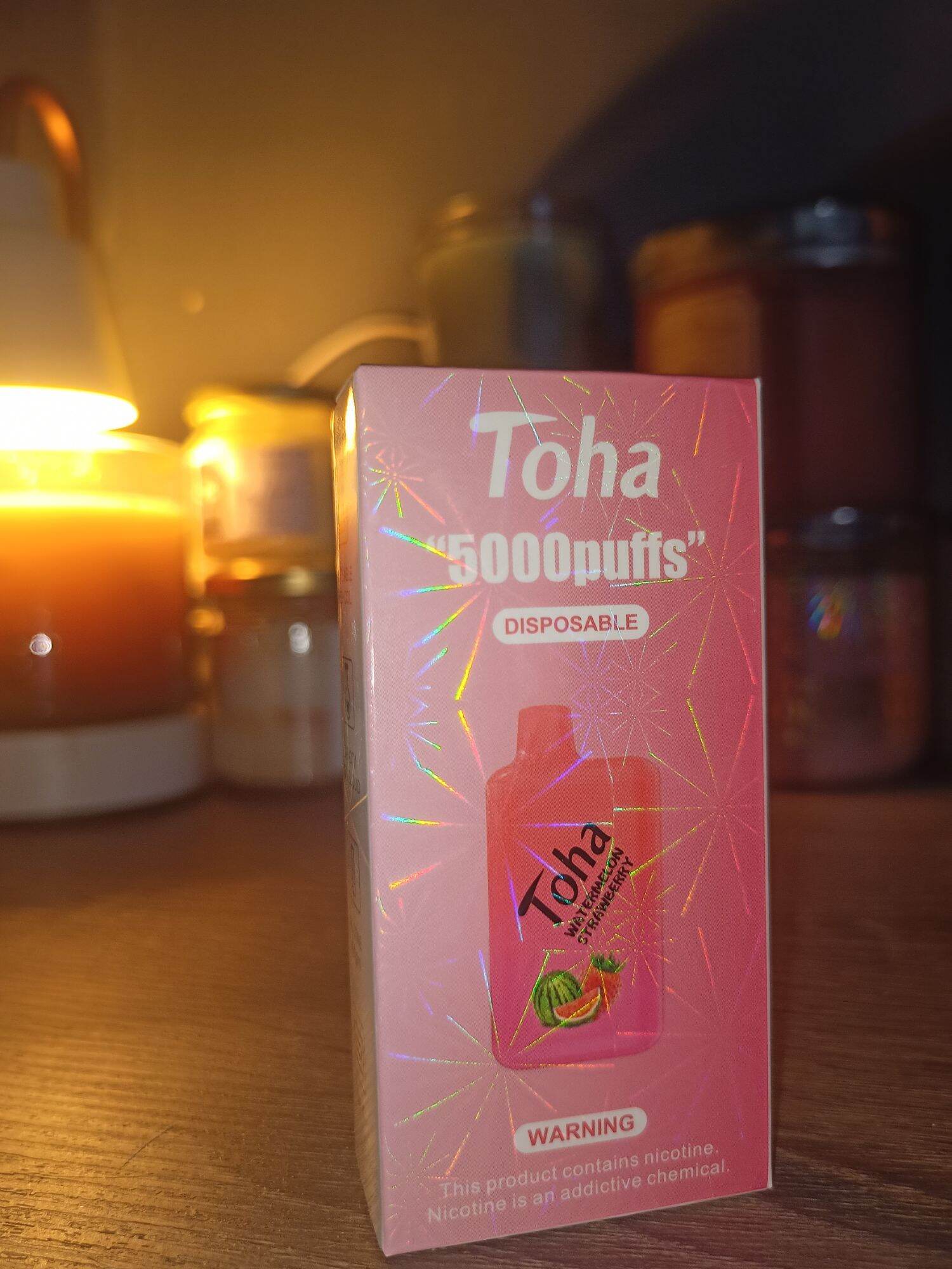 TOHA 5K PUFFS (WATERMELON STRAWBERRY) Lazada PH