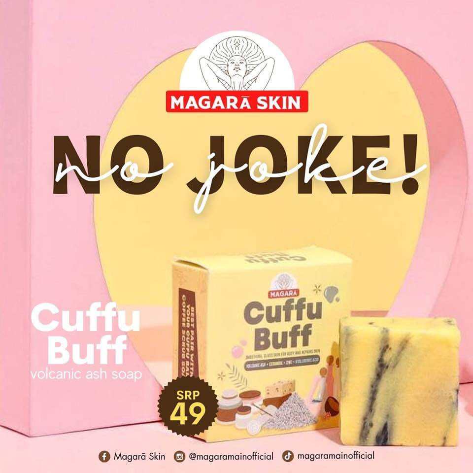 MAGARA SKIN CUFFUBAR/CUFFUBUFF SCRUB SOAP!ONAHND. 