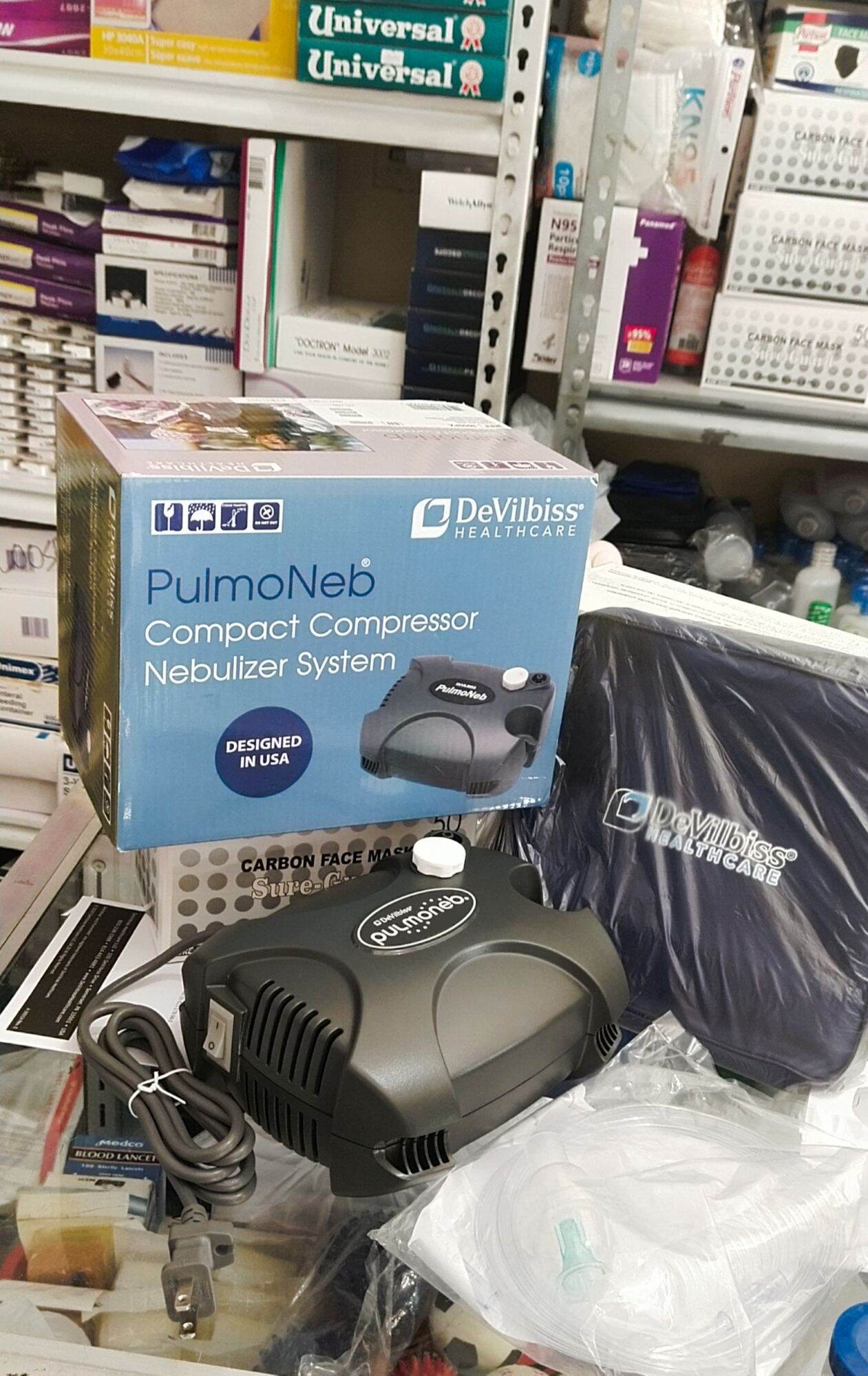PULMONEB DEVILBISS NEBULIZER. 
