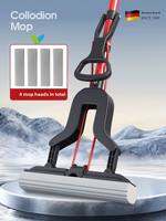 Vileda | New Foldable Sponge Mop with Water Absorption and Hand-Free Cleaning