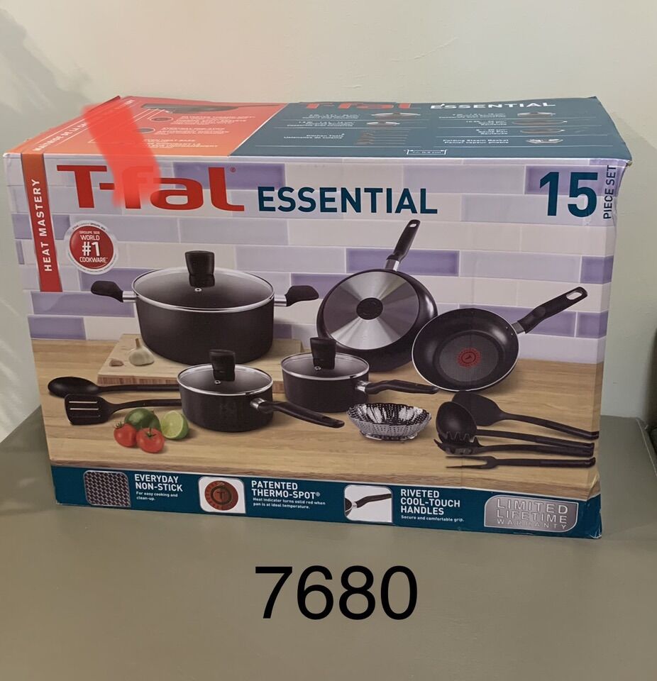 T-fal 15 piece cookware set | Lazada PH