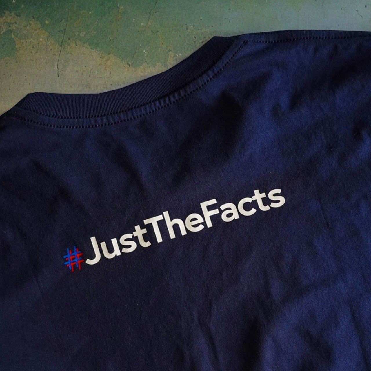 Facts First Shirt [#JustTheFacts] Midnight Blue | Lazada PH
