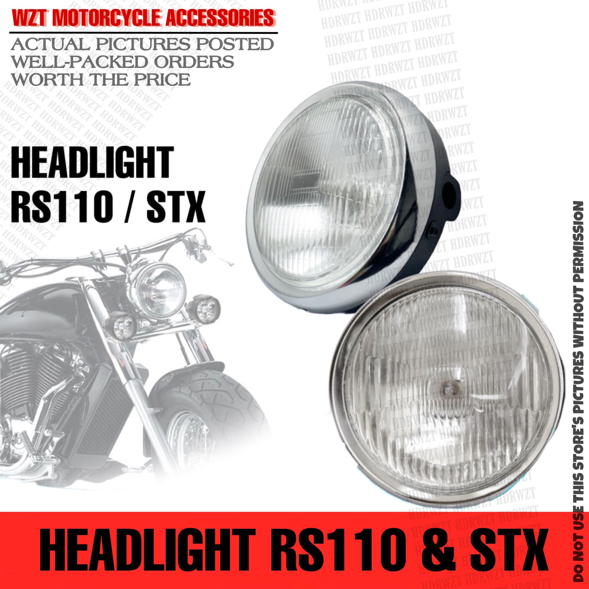 WZT YAMAHA RS110 & STX MOTORCYLE HEADLIGHT / HEAD LAMP HIGH QUALITY
