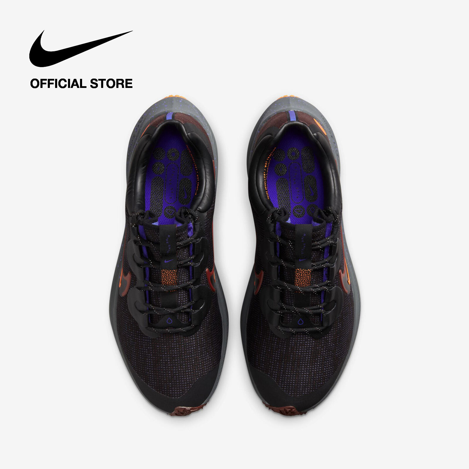 Nike Men's Winflo 8 Shield Weatherized Road Running Shoes Bronze