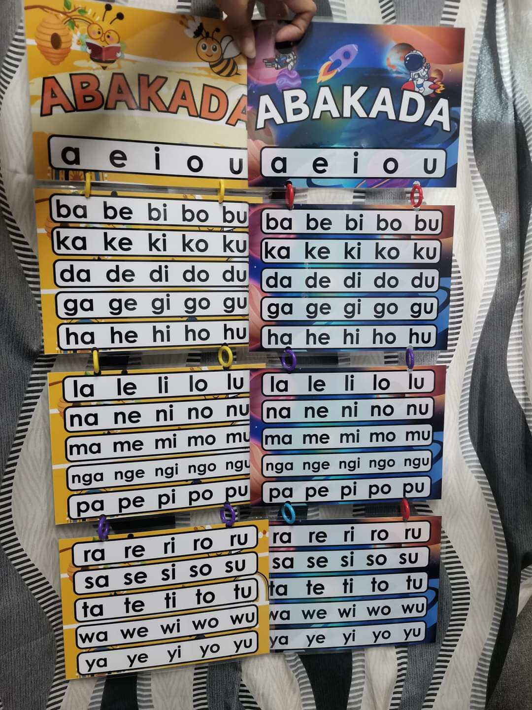 ABAKADA HANGING CHART A4 SIZE LAMINATED
