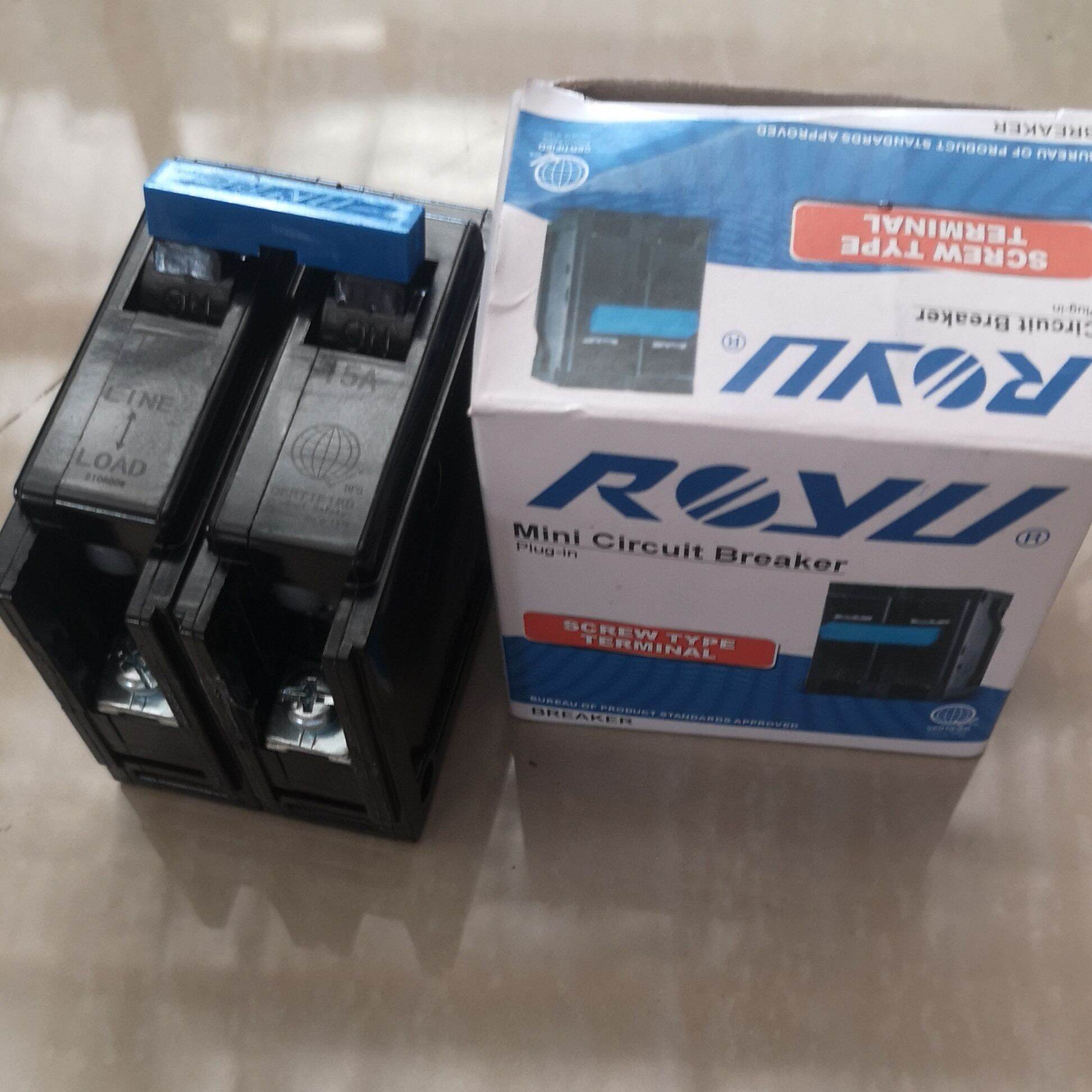 ROYU Mini Circuit Breaker - 15A/20A/30A/40A