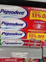 Pepsodent Toothpaste 12 Hour Protection Prevent Cavities 190g x 2