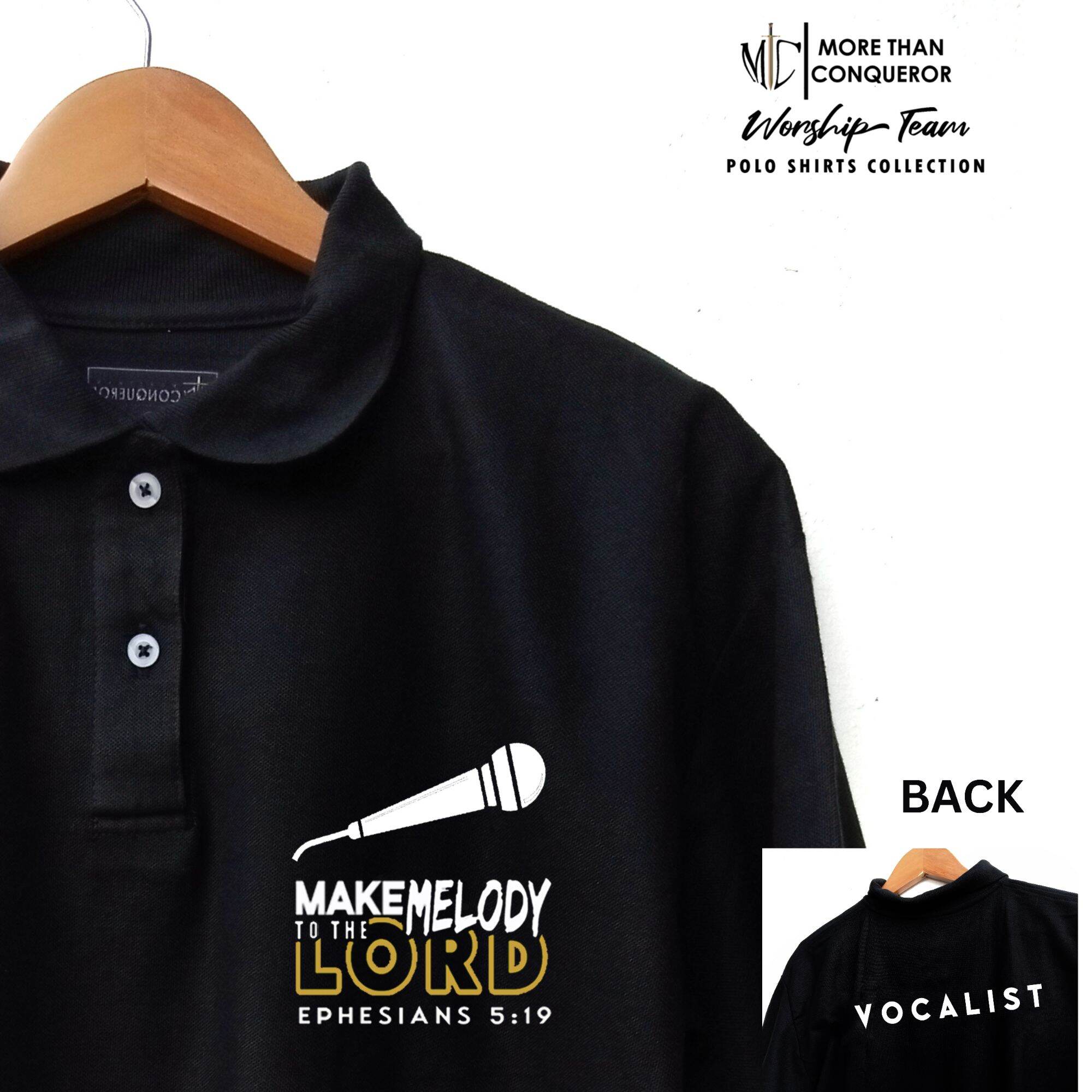 Worship Team Polo Shirts By Mtc Lazada Ph 6064