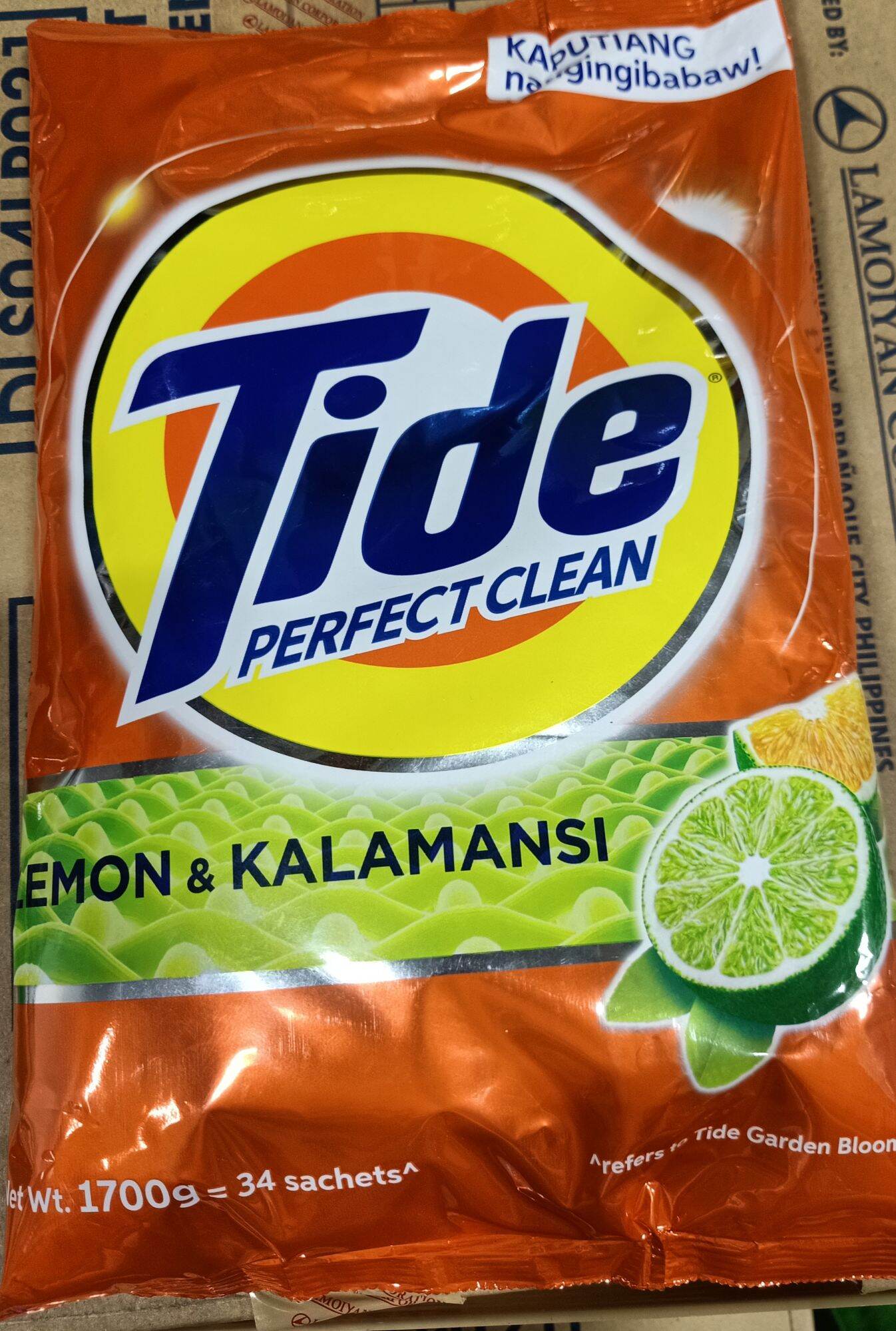 Tide Perfect Clean Original Scent Laundry Powder Detergent 1700g= 34