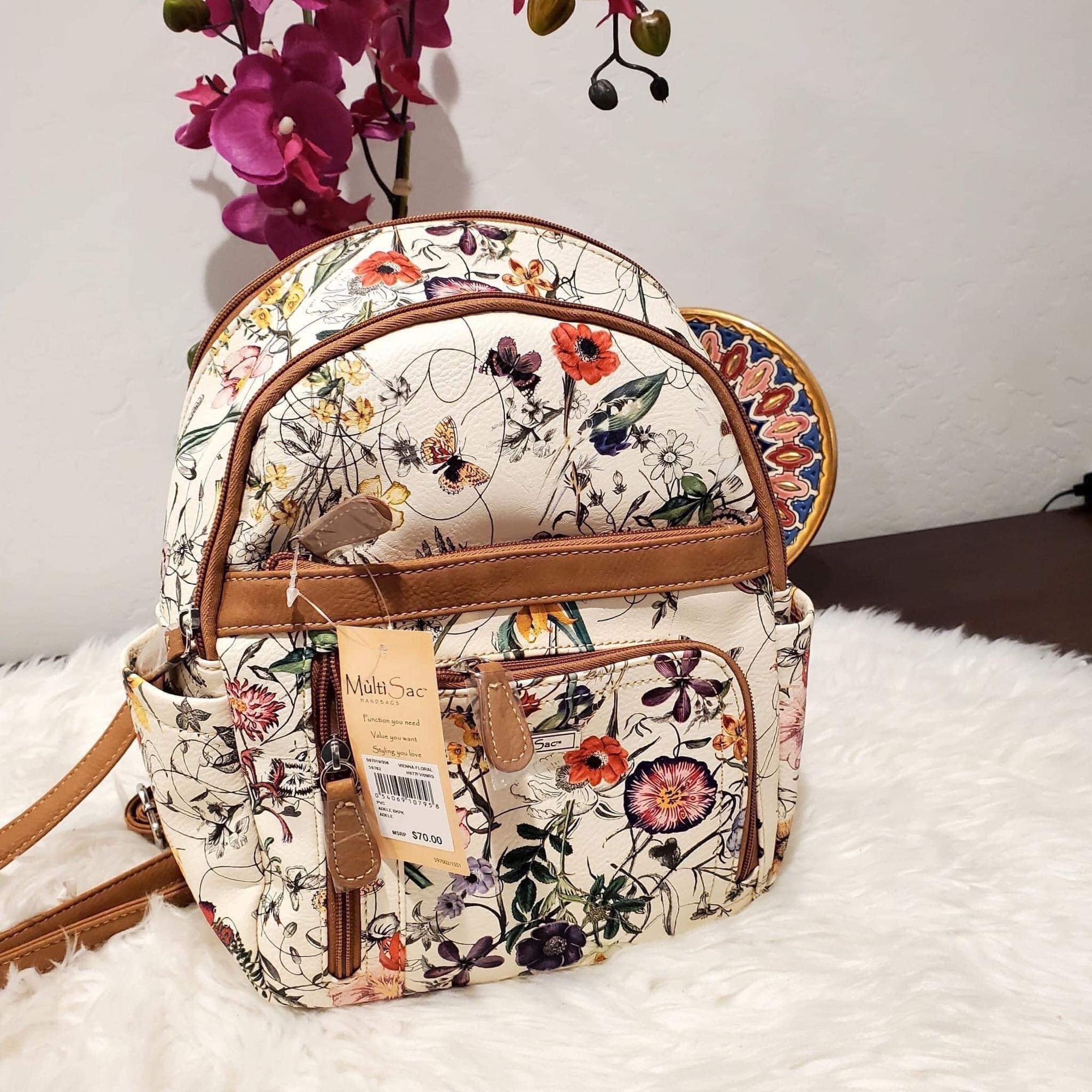 MultiSac, Bags, Nwt Multisac Handbags Adele Backpack