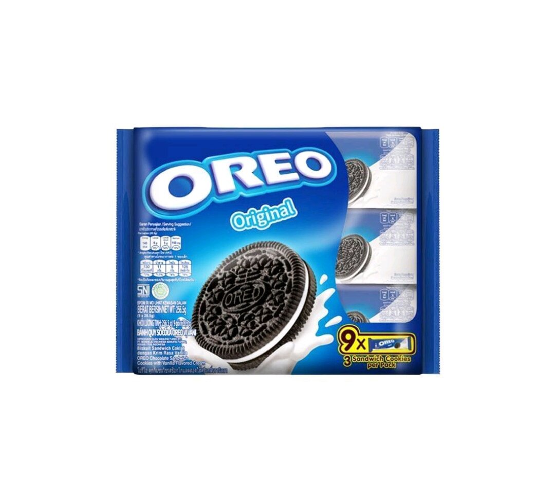 Oreo Vanilla Original Sandwich Cookies -9x28.5g 