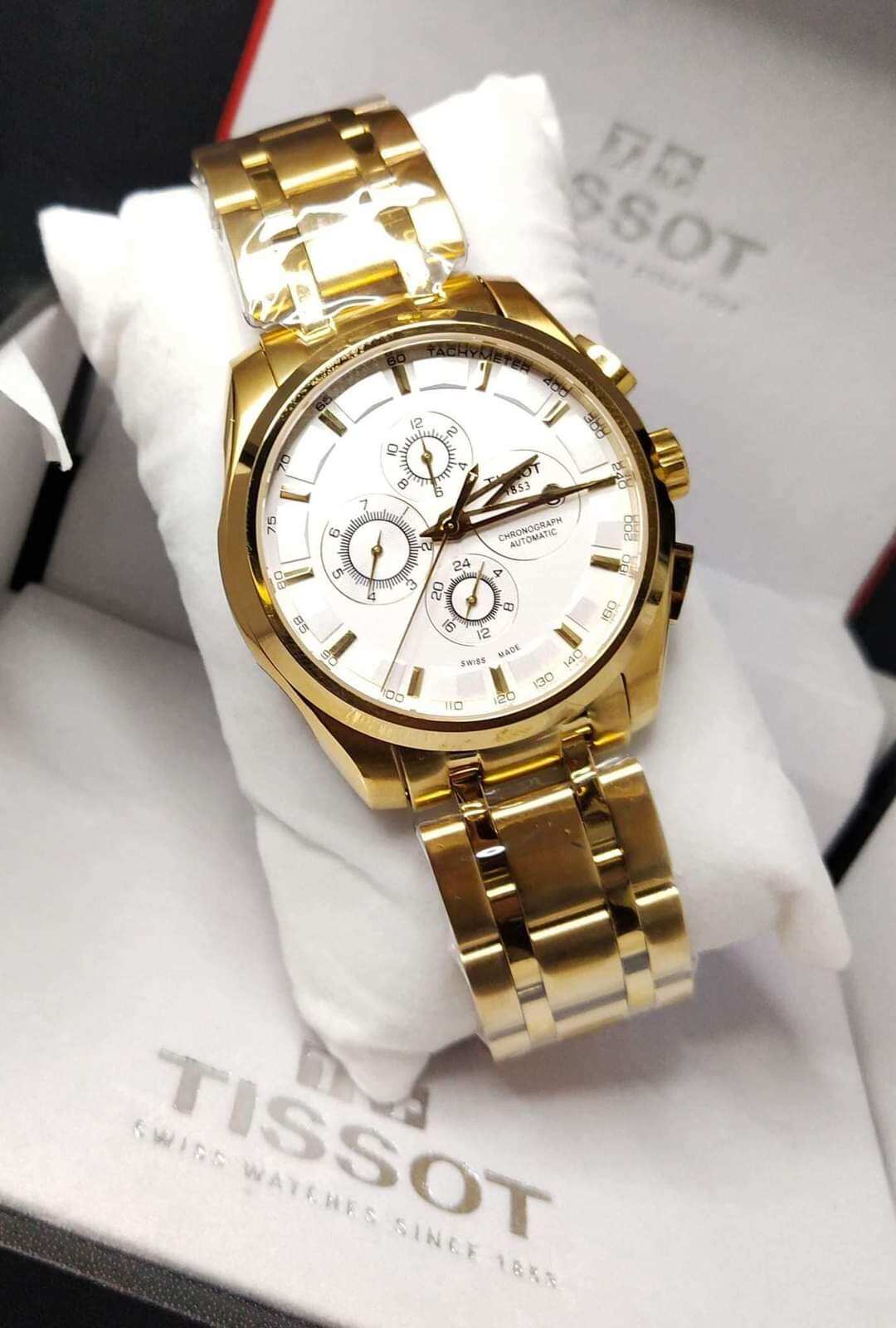 Tissot Automatic High Quality Water resistant for men and women